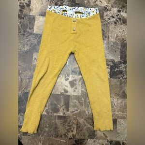 Zara legging ribbed floral 2-3 years